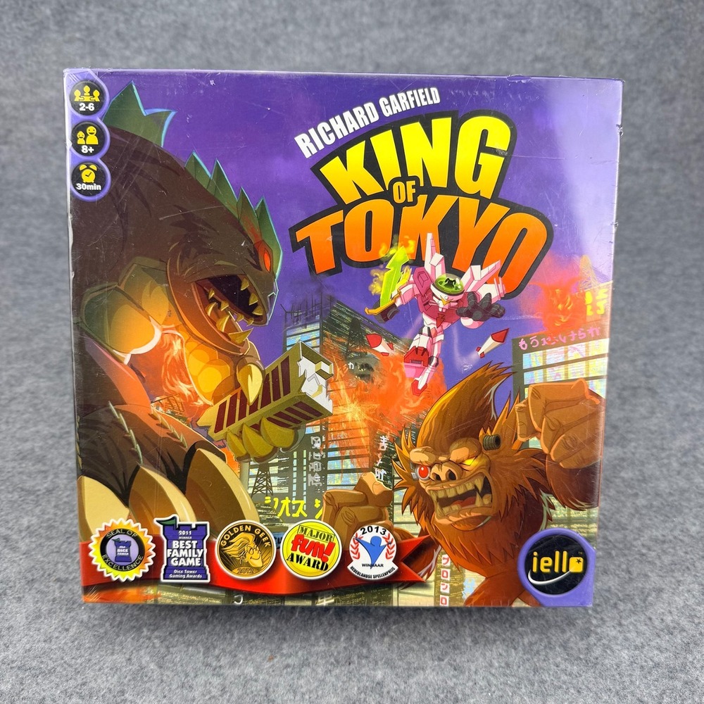 King of Tokyo Board Game IELLO Richard Garfield 2014 SEALED New 51032